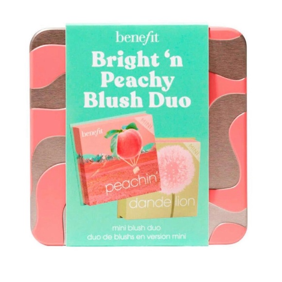 Benefit Cosmetics Bright 'n Peachy Blush Duo - Picture 4 of 7